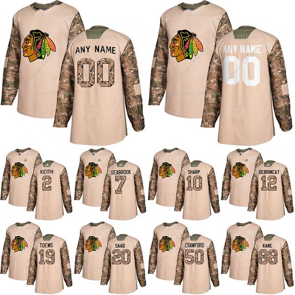 chicago blackhawks camo veterans day practice jerseys 88 patrick kane 19 toews 77 kirby dach customize any number any name hockey jersey, Black;red
chicago blackhawks camo veterans day practice jerseys 88 patrick kane 19 toews 77 kirby dach customize any number any name hockey jersey, Black;red
