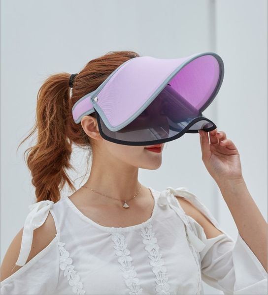 female summer sun outdoor travel face-shading uv-proof moisture-proof empty sunscreen sunscreen hat all-match whitening hat, Blue;gray
female summer sun outdoor travel face-shading uv-proof moisture-proof empty sunscreen sunscreen hat all-match whitening hat, Blue;gray