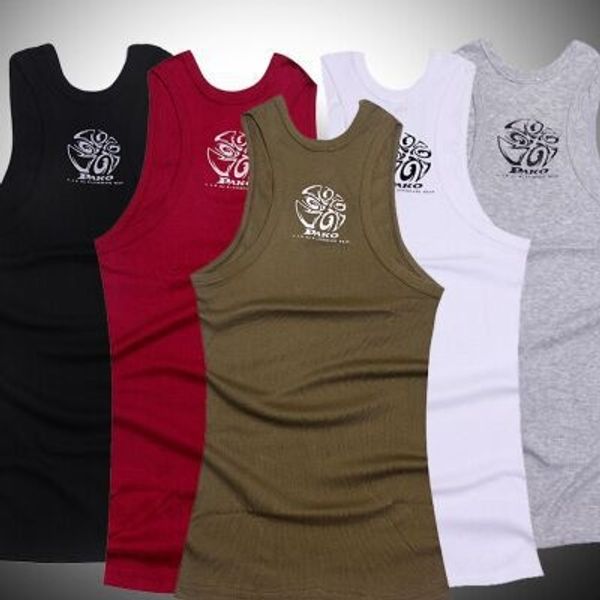 men' printed large size i-shaped summer vest vestcotton bodybuilding sports base summer tight slim fit vest, White;black
men' printed large size i-shaped summer vest vestcotton bodybuilding sports base summer tight slim fit vest, White;black