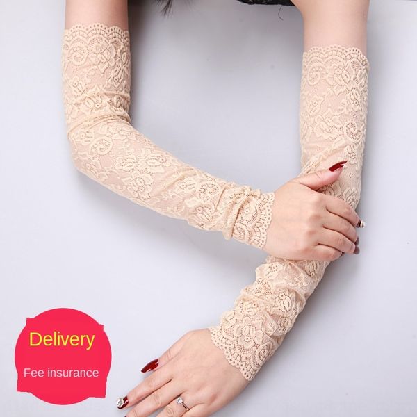 trendy mom summer sun-proof sleeve thin women's ice long lace lace arm sleeve uv-proof, Black
trendy mom summer sun-proof sleeve thin women's ice long lace lace arm sleeve uv-proof, Black