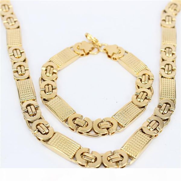 new fashion silver gold plated rope chain necklace 316l stainless steel necklace bracelet men jewelry set
new fashion silver gold plated rope chain necklace 316l stainless steel necklace bracelet men jewelry set