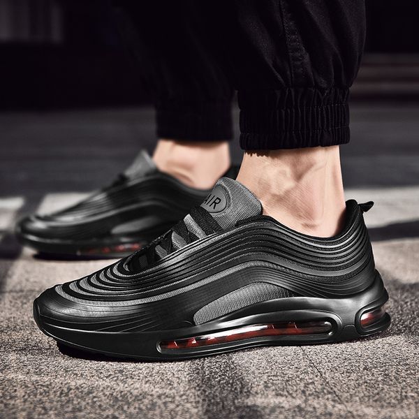 new sports shoes air cushion running shoes for men breathable sneakers comfortable big size 47 athletic jogging shoes zapatillas, Black
new sports shoes air cushion running shoes for men breathable sneakers comfortable big size 47 athletic jogging shoes zapatillas, Black