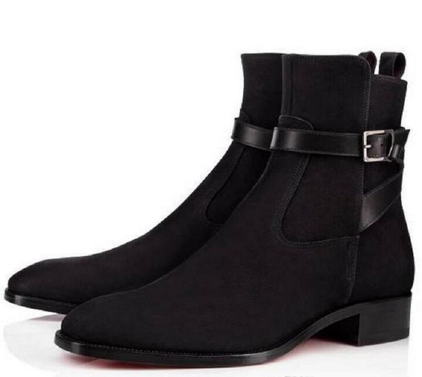 elegant designer red bottom high boots for men shoes ankle boots kicko croc style black suede men'stoe blended fabrics plain leather bo
elegant designer red bottom high boots for men shoes ankle boots kicko croc style black suede men'stoe blended fabrics plain leather bo