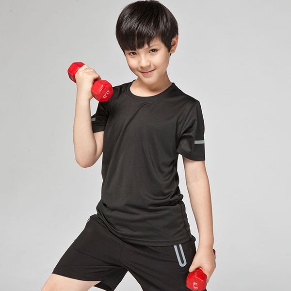 hamek kids quick dry tank child t-shirt gym fitness short sleeve soccer jerseys running t shirt kids tennis sportswear, Black;blue
hamek kids quick dry tank child t-shirt gym fitness short sleeve soccer jerseys running t shirt kids tennis sportswear, Black;blue