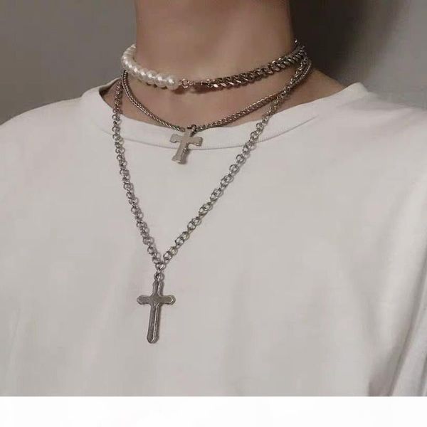 2020 new exclusive harajuku pendant pearl cute party necklace punk stainless letter bundy short charm necklace, Silver
2020 new exclusive harajuku pendant pearl cute party necklace punk stainless letter bundy short charm necklace, Silver