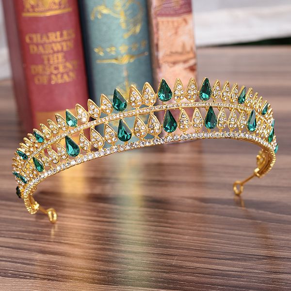 diezi 5 color korean luxury crown bridal wedding hair accessories crystal crowns tiaras diadem girls headpiece headbands mx200720, White;golden
diezi 5 color korean luxury crown bridal wedding hair accessories crystal crowns tiaras diadem girls headpiece headbands mx200720, White;golden