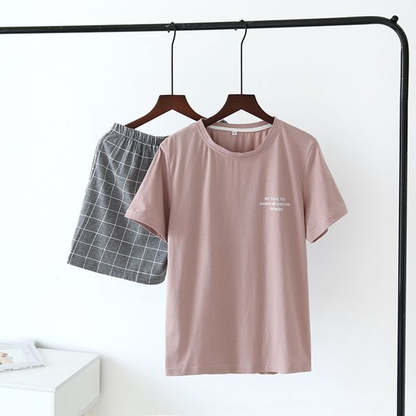 mywhq spring summer men's and women's knitted cotton pajamas can be worn out korean pullover and shorts style solid color pullover, Blue;red
mywhq spring summer men's and women's knitted cotton pajamas can be worn out korean pullover and shorts style solid color pullover, Blue;red