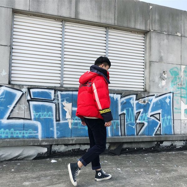 semu2019 new la men's trendy brand thickened short hooded thickened trendy men's down jacket down jacket, Black
semu2019 new la men's trendy brand thickened short hooded thickened trendy men's down jacket down jacket, Black