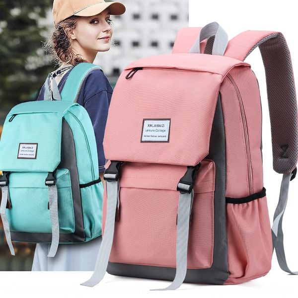 korean style female 2020 new large socket backpack capacity leisure backpack fashion socket decorative student bag, White
korean style female 2020 new large socket backpack capacity leisure backpack fashion socket decorative student bag, White