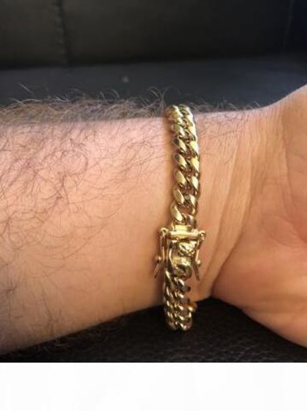 8mm mens cuban miami link bracelet & chain set 14k gold plated stainless steel, Silver
8mm mens cuban miami link bracelet & chain set 14k gold plated stainless steel, Silver