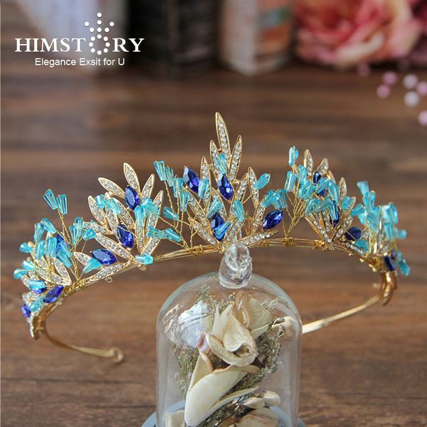 women crown blue crystal bead tiara golden crown tiaras hair accessories charm princess diadem wedding pgraphy, Golden;silver
women crown blue crystal bead tiara golden crown tiaras hair accessories charm princess diadem wedding pgraphy, Golden;silver