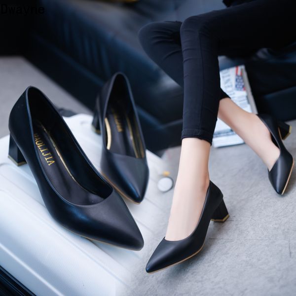 spring new thick with wild women's single shoes korean version of shallow mouth pointed black high-heeled work shoes
spring new thick with wild women's single shoes korean version of shallow mouth pointed black high-heeled work shoes