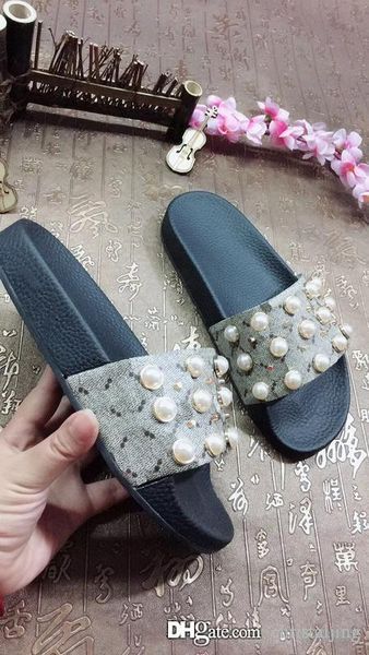 2018 new europe brand slippers womens indoor sandal fashion casual shoes non-slip summer pearl accessories flip flops slipper quality, Black
2018 new europe brand slippers womens indoor sandal fashion casual shoes non-slip summer pearl accessories flip flops slipper quality, Black