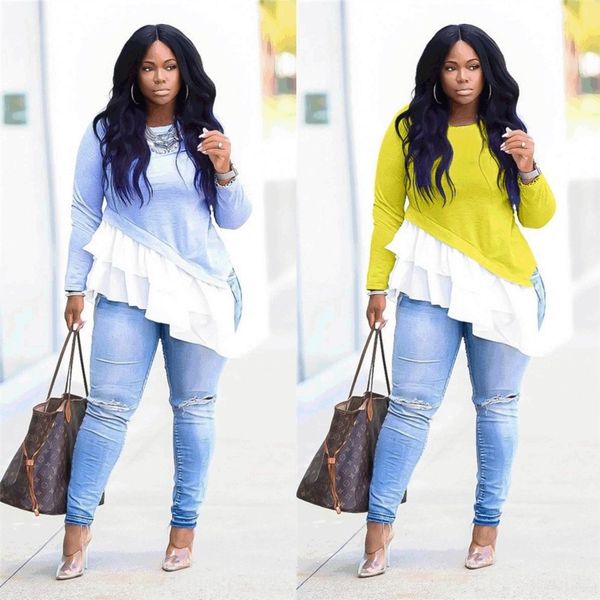 cx147 women's stitching irregular long-sleeved cx147 women's stitching irregular sweater long-sleeved sweater, Black
cx147 women's stitching irregular long-sleeved cx147 women's stitching irregular sweater long-sleeved sweater, Black