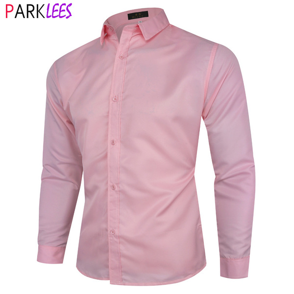 pink shirt men 2020 brand new solid color slim fit long sleeve mens dress shirts business casual formal shirt male chemise homme, White;black
pink shirt men 2020 brand new solid color slim fit long sleeve mens dress shirts business casual formal shirt male chemise homme, White;black