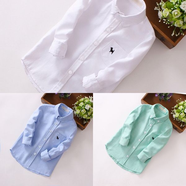 5ndtw new boys' spring cotton long-sleeved shirt set white korean style fashionable clothing coat middle-class children's coat chi, White;black
5ndtw new boys' spring cotton long-sleeved shirt set white korean style fashionable clothing coat middle-class children's coat chi, White;black