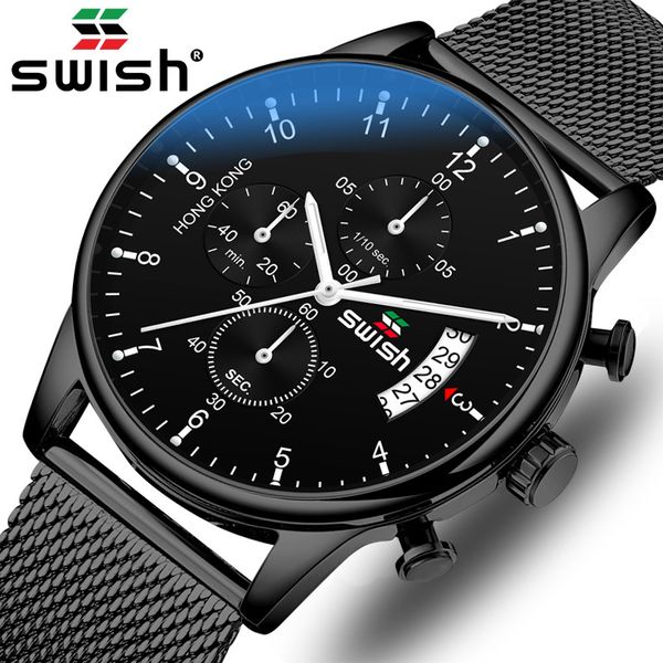 swish 2020 brand luxury men watches waterproof stainless steel wristwatch mens chronograph casual quartz watch, Slivery;brown
swish 2020 brand luxury men watches waterproof stainless steel wristwatch mens chronograph casual quartz watch, Slivery;brown