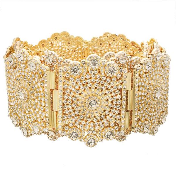 luxurious aristocratic golden wedding dress belt with all-rhinestone sparkling moroccan metal belt, Black;brown
luxurious aristocratic golden wedding dress belt with all-rhinestone sparkling moroccan metal belt, Black;brown