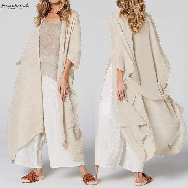 women long blouses loose casual kimono cardigan belted summer beach cover up shirts thin coats plus size 5xl, White
women long blouses loose casual kimono cardigan belted summer beach cover up shirts thin coats plus size 5xl, White