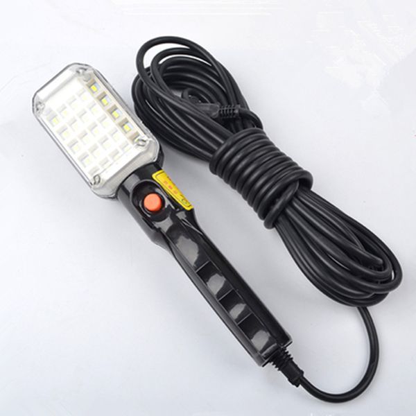 1pcs Led Work Flashlights 360°rotation Car Repair Working Lamp Powered Torch Magnet Hook Tent Camping Lantern