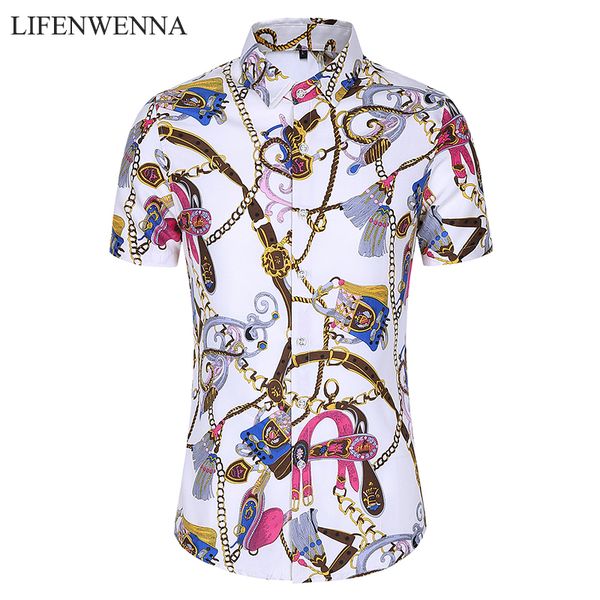 6xl 7xl casuals shirt men summer new arrival personality printed short sleeve shirts mens fashion big size business office shirt, White;black
6xl 7xl casuals shirt men summer new arrival personality printed short sleeve shirts mens fashion big size business office shirt, White;black