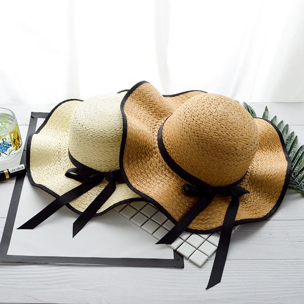 korean bowknot wavy edge outdoor summer sunscreen beach butterfly straw korean style big edge straw hat sun hat female, Blue;gray
korean bowknot wavy edge outdoor summer sunscreen beach butterfly straw korean style big edge straw hat sun hat female, Blue;gray