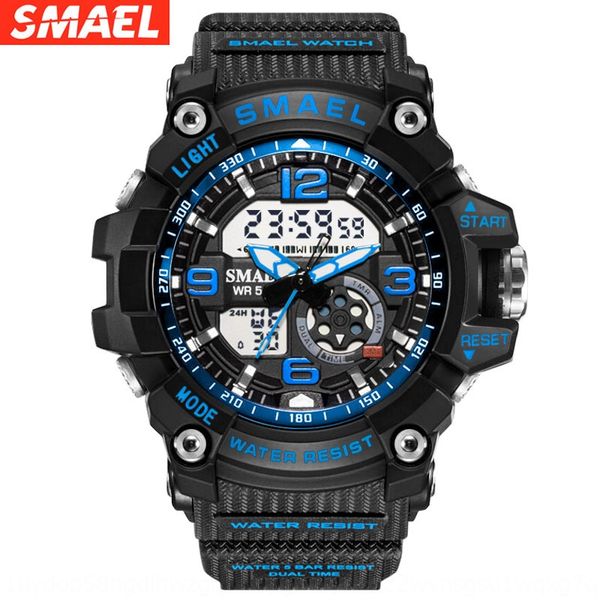 new smael waterproof shockproof electronic watch women's outdoor electronic outdoor sports student sports watch, Blue
new smael waterproof shockproof electronic watch women's outdoor electronic outdoor sports student sports watch, Blue
