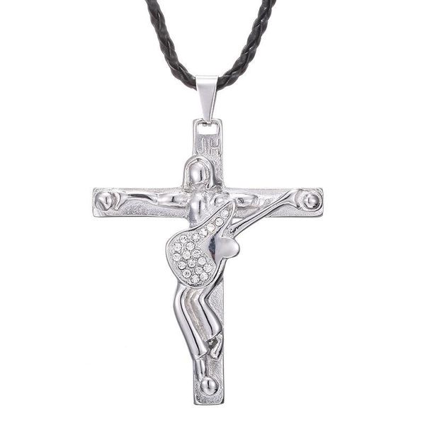 2020 cross pendant necklace men jewelry 316 stainless steel floating locket charms christian crucifix, Silver
2020 cross pendant necklace men jewelry 316 stainless steel floating locket charms christian crucifix, Silver