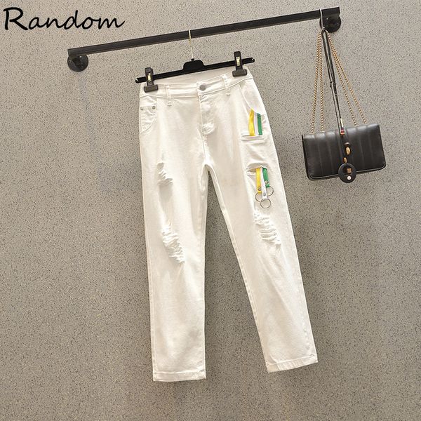 2020 vintage jeans women high waist white pant trousers plus size 5xl boyfriends casual streetwear mom ripped jeans femme cloth, Blue
2020 vintage jeans women high waist white pant trousers plus size 5xl boyfriends casual streetwear mom ripped jeans femme cloth, Blue