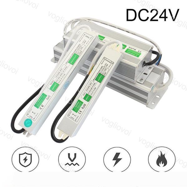 lighting transformers dc24v 80w 60w 100w waterproof 90~265v aluminum silvery adapter for 2835 3014 led strip modules digital led pixel dhl
lighting transformers dc24v 80w 60w 100w waterproof 90~265v aluminum silvery adapter for 2835 3014 led strip modules digital led pixel dhl