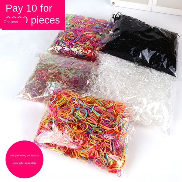 a pack of 2000 children's tied disposable hair rubber cute colorful children's hair band tpu rubber band, Slivery;white
a pack of 2000 children's tied disposable hair rubber cute colorful children's hair band tpu rubber band, Slivery;white
