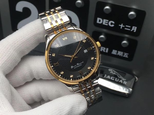 super 34 diamond watch 40mm*11mm montre de luxe automatic watch mechanical movement 316 fine steel case cowhide strap, Slivery;brown
super 34 diamond watch 40mm*11mm montre de luxe automatic watch mechanical movement 316 fine steel case cowhide strap, Slivery;brown