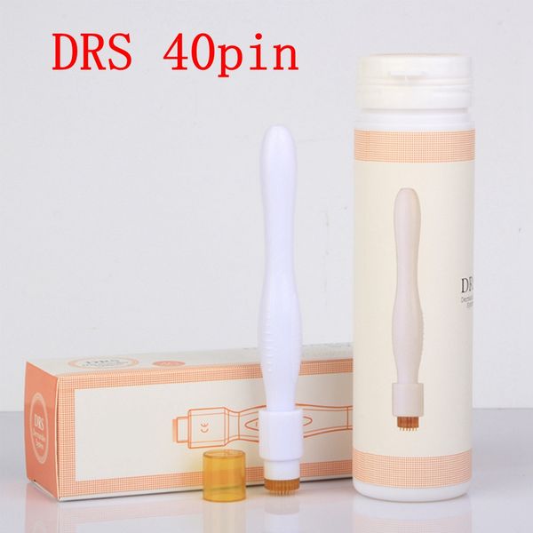 portable sealed drs 40 pins titanium micro needle derma stamp skin care beauty anti scar acne wrinkle removal
portable sealed drs 40 pins titanium micro needle derma stamp skin care beauty anti scar acne wrinkle removal