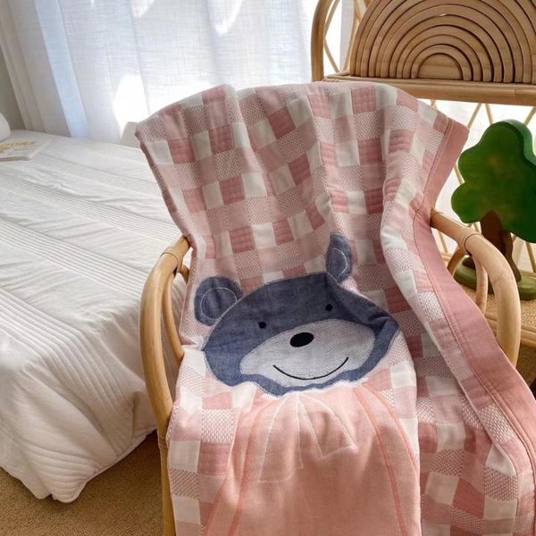 6-слойный медвежонок хлопка высокого качества мультфильм уважаемая животных проверено марлевые одеяло детский детский сад портативный пелена
6-слойный медвежонок хлопка высокого качества мультфильм уважаемая животных проверено марлевые одеяло детский детский сад портативный пелена