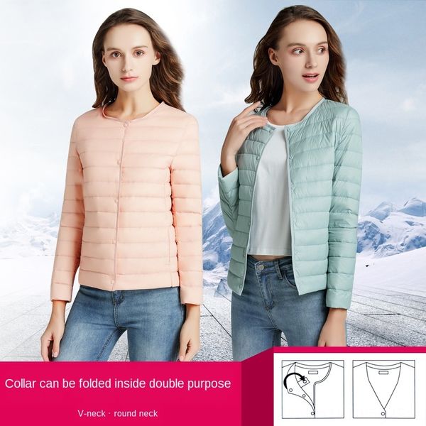 women's 2019 new jacket down jacket thin short v-neck mom young fashion all-match korean style white duck down coat fashion, Black
women's 2019 new jacket down jacket thin short v-neck mom young fashion all-match korean style white duck down coat fashion, Black