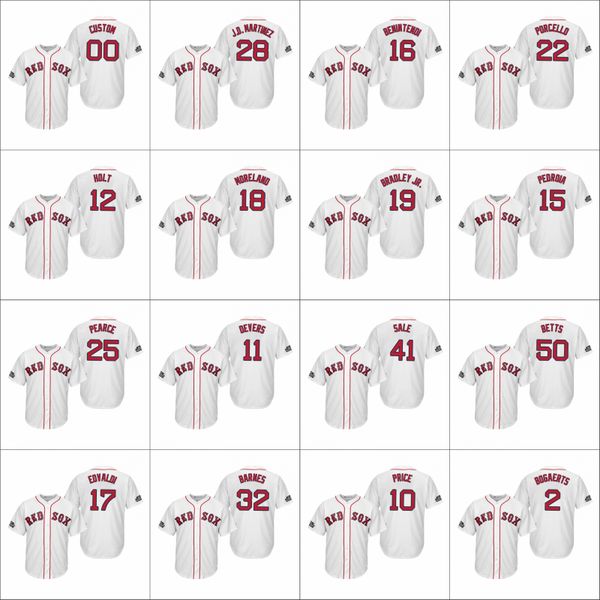 boston red sox #50 mookie betts 16 andrew benintendi 41 chris sale men women youth white london series cool base custom jersey, Black
boston red sox #50 mookie betts 16 andrew benintendi 41 chris sale men women youth white london series cool base custom jersey, Black
