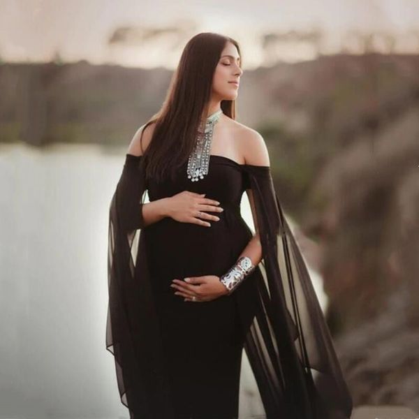 maternity shawl fluttering sleeves dress pregnant women cotton maxi gown fancy shooting p pgraphy props clothes new, White
maternity shawl fluttering sleeves dress pregnant women cotton maxi gown fancy shooting p pgraphy props clothes new, White
