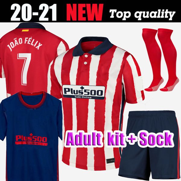 2021 новый # 7 joao феликс трикотажных изделий футбола 20 21 взрослых наборов + носки atletico madrid коке сол correa thomas lemar рубашка ф, Black
2021 новый # 7 joao феликс трикотажных изделий футбола 20 21 взрослых наборов + носки atletico madrid коке сол correa thomas lemar рубашка ф, Black
