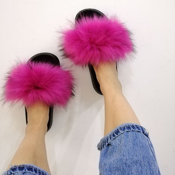fashion women furry faux fur slides ladies imitation fluffy fur beach flip flops natural plush colorful faux flat slippers, Black
fashion women furry faux fur slides ladies imitation fluffy fur beach flip flops natural plush colorful faux flat slippers, Black