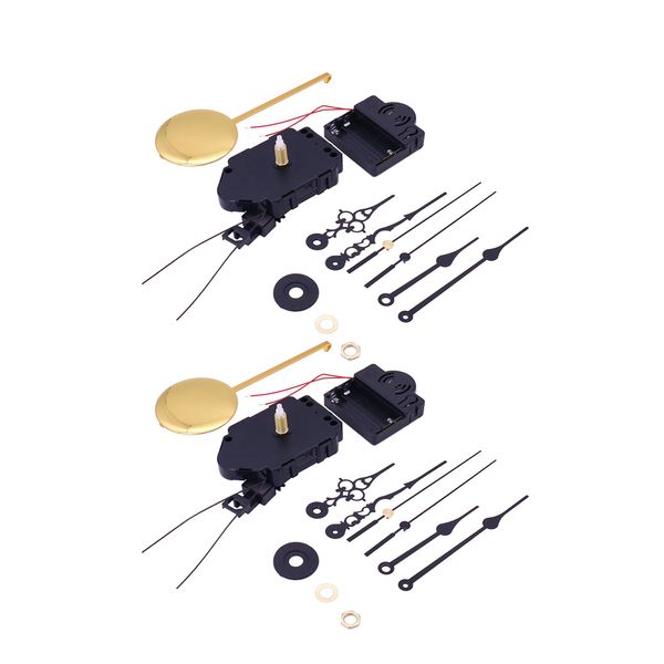 2 set wall pendulum trigger clock westminster movement diy kit accessory