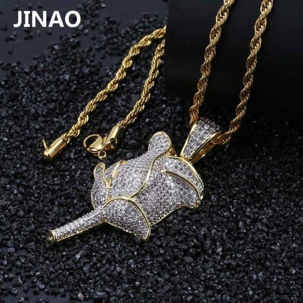 rose flower petals necklace & pendant jewelry iced out cubic zircon choker chain hip hop/punk jewelry necklaces men for gift, Silver
rose flower petals necklace & pendant jewelry iced out cubic zircon choker chain hip hop/punk jewelry necklaces men for gift, Silver