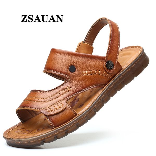 zsauan sandals men 2020 genuine cow leather men shoes summer slippers handmade sewn casual sandal for, Black
zsauan sandals men 2020 genuine cow leather men shoes summer slippers handmade sewn casual sandal for, Black