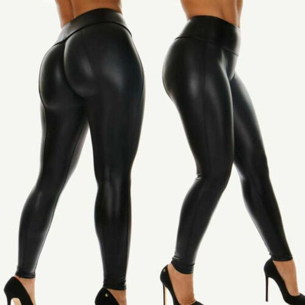 women stretch pants plus size sweatpants wet look butt lift pants leather pv skinny leggings stretch trousers ropa mujer, Black
women stretch pants plus size sweatpants wet look butt lift pants leather pv skinny leggings stretch trousers ropa mujer, Black