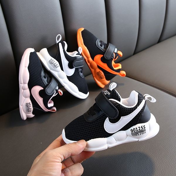 nry8d children's 2020 spring new korean style breathable soft-soled boys and girls letter sports sports shoes shoes 1-3 years old child, Black
nry8d children's 2020 spring new korean style breathable soft-soled boys and girls letter sports sports shoes shoes 1-3 years old child, Black