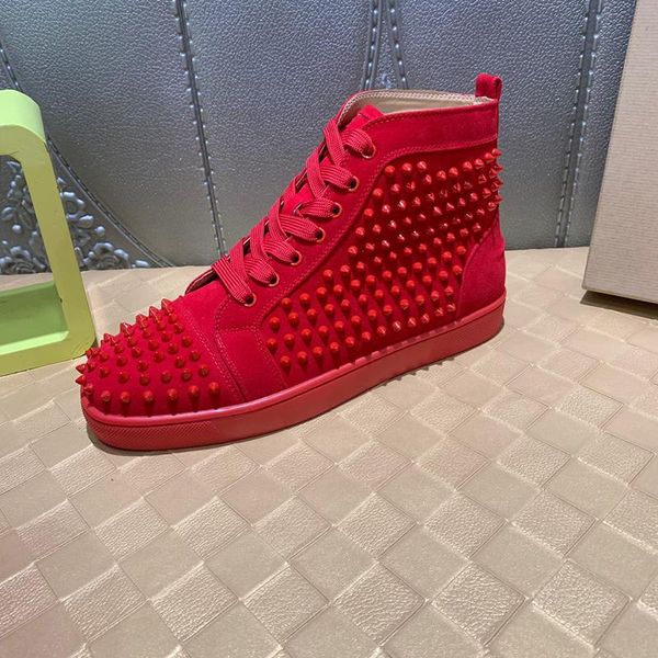 2020 новый конструктор sneaker luxury mens casual обувь с красной подошвой обуви с заклепка обувь размер большой размер доступные продажи ho, Black
2020 новый конструктор sneaker luxury mens casual обувь с красной подошвой обуви с заклепка обувь размер большой размер доступные продажи ho, Black