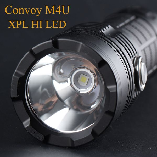 Convoy M4u With Cree Xpl Hi Led Linternas Usb Rechargeable Flash Light 26650 Torch Camping Lamp Work Light