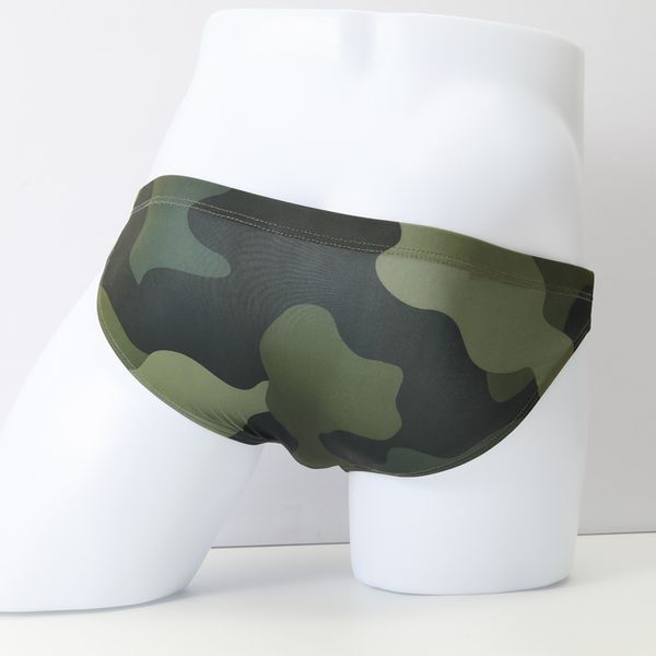 underpants camouflage ice silk men briefs low waist fashion u convex design underwear, Black;white
underpants camouflage ice silk men briefs low waist fashion u convex design underwear, Black;white
