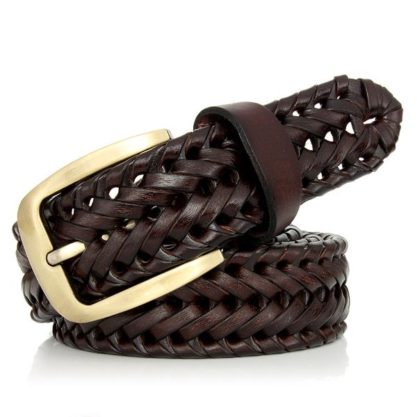 new braided belt man belts luxury genuine leather straps dropshipping men for jeans girdle male women fashion 2020, Black;brown
new braided belt man belts luxury genuine leather straps dropshipping men for jeans girdle male women fashion 2020, Black;brown