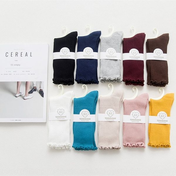 new japanese and korean series and cotton women's solid color wood ear stacked socks thin stripe midtube princess socks, Pink;yellow
new japanese and korean series and cotton women's solid color wood ear stacked socks thin stripe midtube princess socks, Pink;yellow