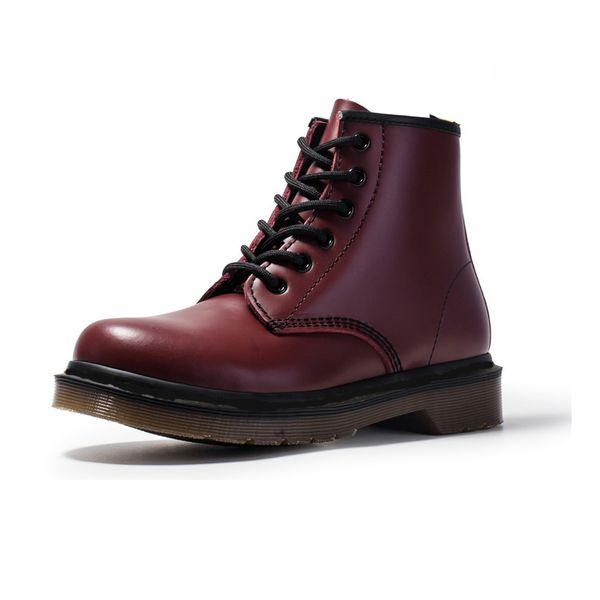 big size 35-48 designer martin boots fashion short booties 6 holes lace-up genuine leather round toe large size winter shoes, Black
big size 35-48 designer martin boots fashion short booties 6 holes lace-up genuine leather round toe large size winter shoes, Black